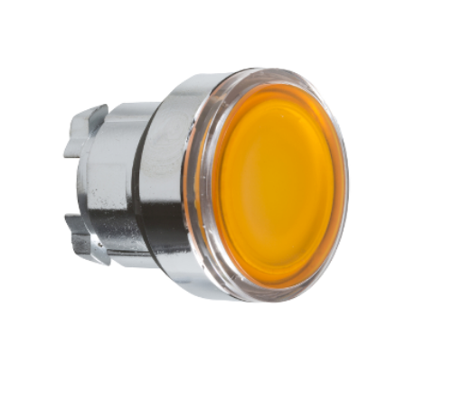 Picture of Surunupp illum. ZB4, ORANŽ, madal, metall, IP66, ilma adapterita, Schneider 