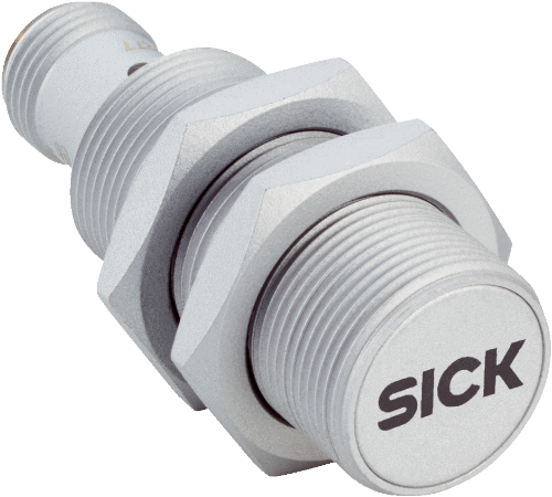 Picture of Ind.andur IMR, M18, Sn=8mm, Shielded, PNP-NO, kere 52mm, pistik M12 4-pin, SICK 