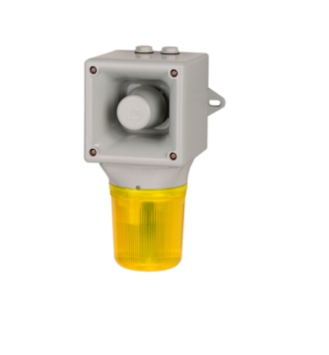 Picture of Sireen - indik vilkuv Xenon KOLLANE, 230VAC, max 113dB (1m ), 64 tooni, IP65, e2s 