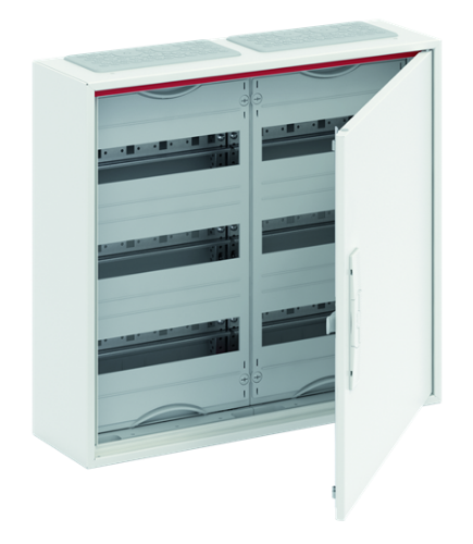 Picture of Moodulkilp CA23V, pinnapealne, 72m(2x3x12), IP44, valge, N/PE komplektis, 500x550x160mm, ABB 