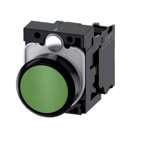 Picture of Surunupp 3SU, ROHELINE, madal, 1NO, adapter, IP67, Siemens 