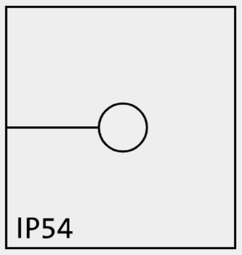 Picture of Poolitatav läbiviik kummist 4-5mm kaablile IP54 hall ICOTEK 