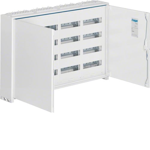 Picture of Moodulkilp FWB, pinnapealne, 192m(4x4x12), IP44, valge, N/PE komplektis, 650x1050x160mm, Hager 