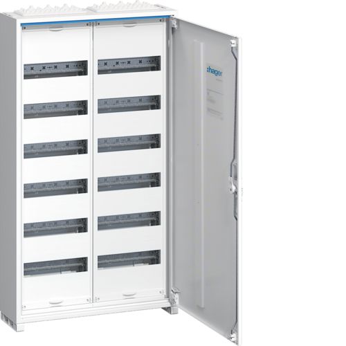 Picture of Moodulkilp  FWB, pinnapealne, 144m(2x6x12), IP44, valge, N/PE komplektis, 950x550x160mm, Hager 