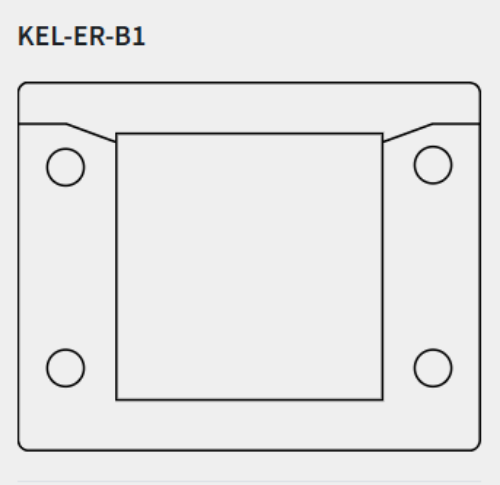 Picture of Avatav kaabli läbiviiguraam kuni Ø35mm kaablile, must, IP66 ICOTEK 