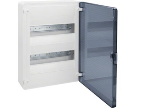 Picture of Moodulkilp Golf, pinnapealne, 24m(2x12), IP40, transp. N/PE komplektis, 500x300x160mm, Hager 