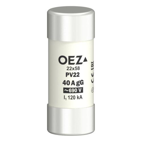 Picture of Silindriline sular 22x58 40A gG, 690VAC, OEZ 