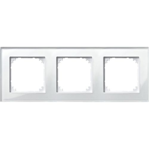 Picture of Raam 3-ne kirgas valge klaas, Merten System M 