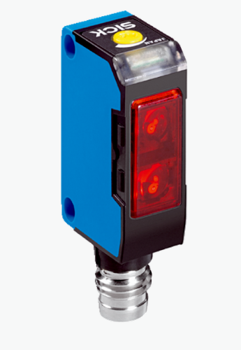 Picture of Fotoandur Objektilt WT150 (BGS) , Sn=100mm, PNP, Light/Dark, IP67, pistik M8 4-pin, SICK 