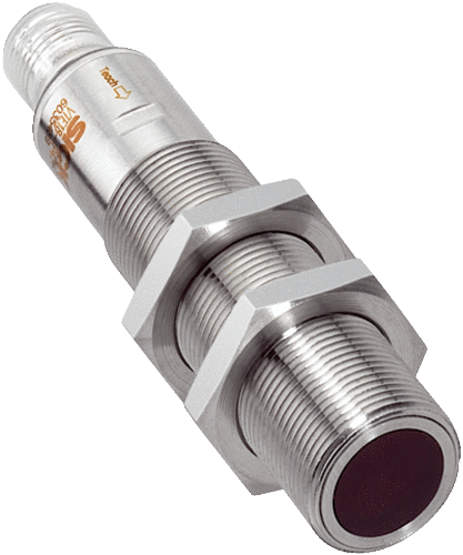 Picture of Fotoandur Objektilt VTE18, M18, Sn=0..450mm, PNP, Light/Dark, IP67, pistik M12 4-pin, SICK 