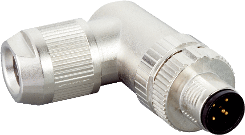 Picture of Anduripistik M12 5-pin, 90°, B-coded, vedruklemm, PROFIBUS DP, kaablile 4...8mm, SICK 