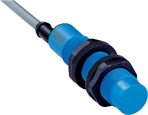 Picture of Mahtuvusandur CM, M18, Sn=12mm, Unshielded, PNP, NO+NC, kere 86mm, 2m kaabel 4-juhet, SICK 