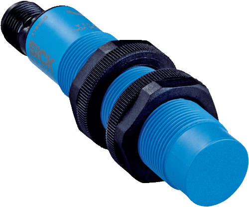 Picture of Mahtuvusandur CM, M18, Sn=12mm, Unshielded, PNP, NO+NC, kere 85mm, pistik M12 4-pin, SICK 