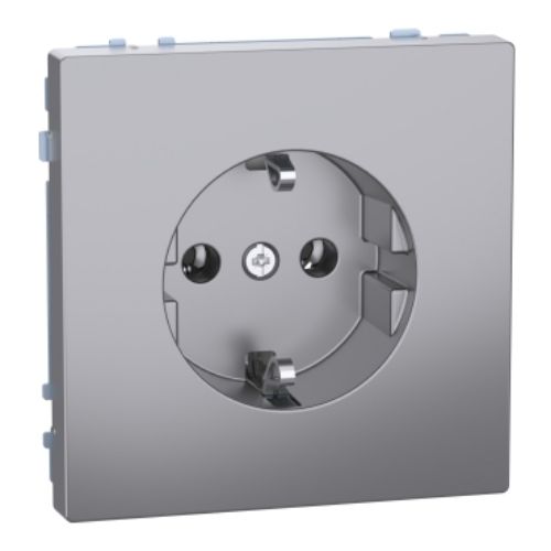 Picture of Pistikupesa 1-ne, maand.-ga, roostevaba, vedrukl. süv. IP20, System D-Life, MERTEN 