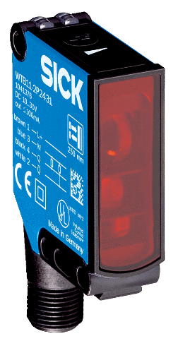 Picture of Fotoandur Objektilt W11-2 (BGS) , Sn30...1100mm, PNP, Light/Dark, IP67, pistik M12 4-pin, SICK 