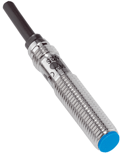 Picture of Ind.andur IME, M8, Sn=6mm, Unshielded, PNP-NO, kere 43mm, 2m kaabel 3-wire, SICK 