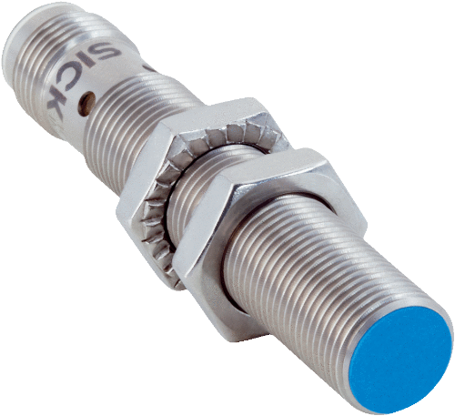 Picture of Ind.andur IMB, M12, Sn=4mm, Shielded, 2-wire NO, kere 48mm, M12 4-pin, SICK 