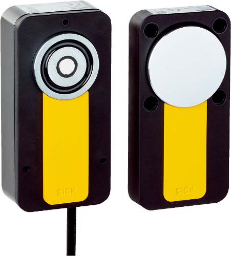 Picture of Turvalüliti MLP1(ukse), magnet 25N, saatja-vastuvõtja, SIL3 PLe, IP67, kaabel 0.15m M12 5-pin, SICK 