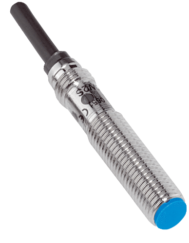 Picture of Ind.andur IME, M8, Sn=2mm, Shielded, PNP-NO, kere 30mm, 0.5m kaabel  M12 4-pin, SICK 