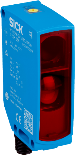 Picture of Fotoandur Objektilt W26 (BGS), Sn30...900mm, PNP, IO-Link, IP67, pistik M12 4-pin, SICK 