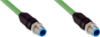 Picture of Võrgukaabel PUR M12 4-pin pistik otse, M12 4-pin pistik otse D-coded, 5m, SICK 