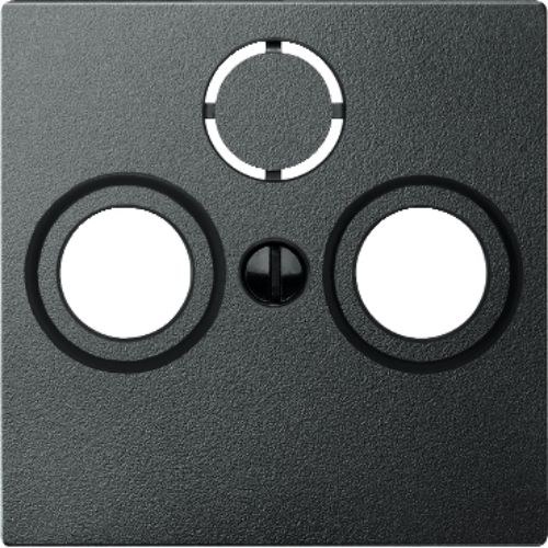 Picture of Keskplaat TV/R(SAT) pesale, antratsiit, System-M, MERTEN 