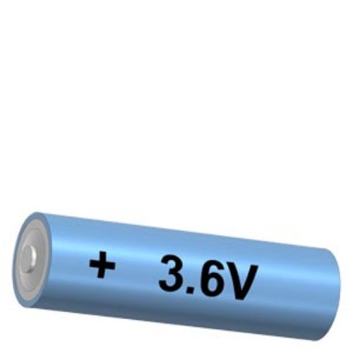 Picture of SIMATIC S7-400, Backup battery 3.6 V, for extended temperature range, Siemens