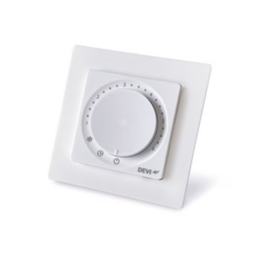 Picture of Termostaat Devireg Basic, LED ekraan, 16A 230V, 4...45C, süvis. põrandaandur, valge, DEVI 