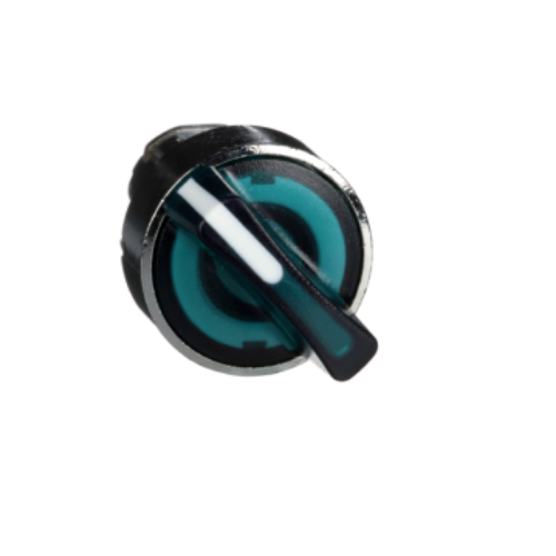 Picture of Selektorlüliti illum. ZB4, 0 - 1, ROHELINE, metall, IP66, ilma adapterita, Schneider 