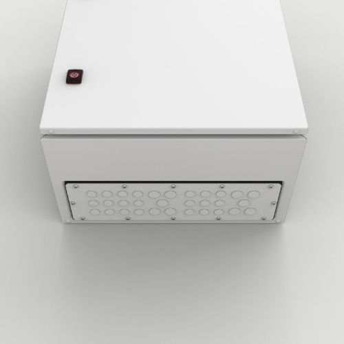 Picture of Läbiviigu plaat 342x128 - 9xM16, 5xM20, 4xM25, 2xM32, nVent Hoffman 