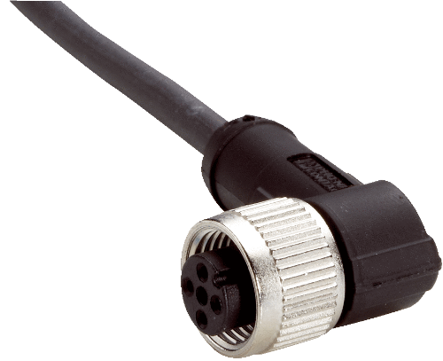 Picture of Andurikaabel PUR + pesa 90°, ( 5m + M12 8-pin ), SICK 