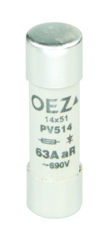 Picture of Silindriline sular 14x51 25A gR, 690VAC/600VDC, OEZ 