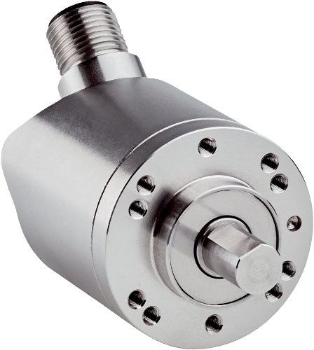 Picture of Abs. enkooder,CANopen, ø36mm, võll ø10mm,10-30VDC, 16.384imp/pööre, M12 5-pin, SICK 