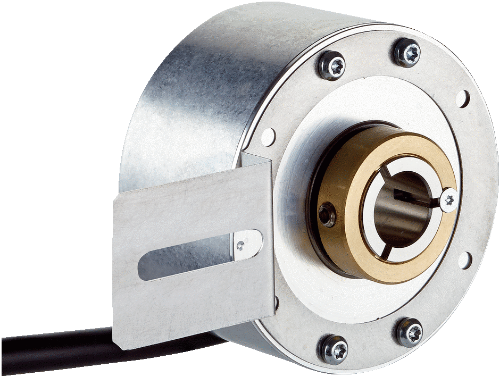 Picture of Inkr.enkooder,TTL/RS-422, ø58mm, võll ø15, 4.5-5.5VDC, 1024imp/pööre,≤90°, 0.5m kaabel 8-juhe, SICK 