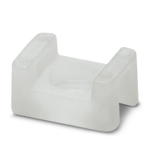 Picture of Juhtmesideme kinnitusalus KRUVI laiusele 5mm valge (100tk) Phoenix 