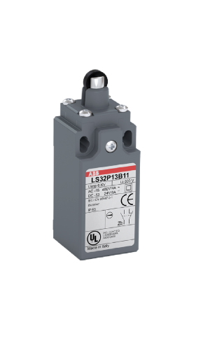 Picture of Teekonnalüliti, 1NO+1NC (snap), 10A, RULLIK (plast), IP65, PG13.5, ABB 