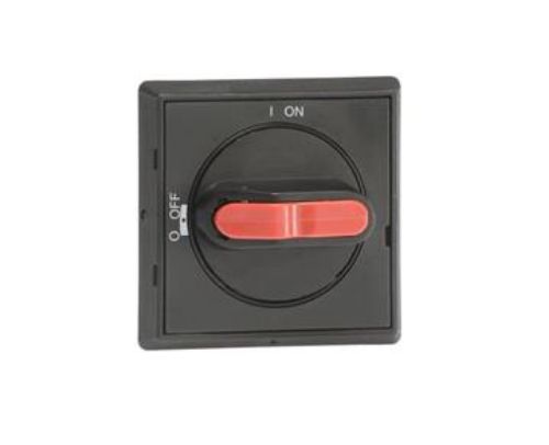 Picture of Käepide uksele, 22mm avasse, OT16..125F, must, IP65, lukustatav, ABB 