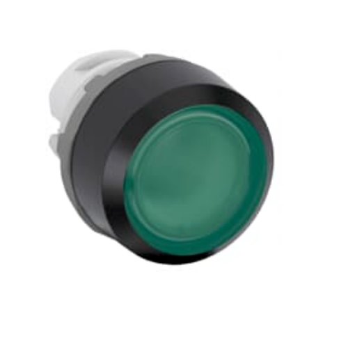 Picture of Surunupp illumineeritud ROHELINE, madal, IP66, ABB 