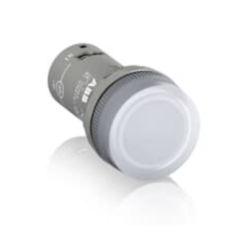 Picture of Signaaltuli VALGE, LED, 230VAC, 60V induktsioonpinge kaitsega, ABB 