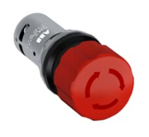 Picture of Surunupp CE3T-10R-02 hädastopp 2NC pööratav 30mm, ABB 