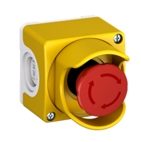 Picture of Hädastopp nupp 2NC + kollane karp + kaitsekrae, ABB 