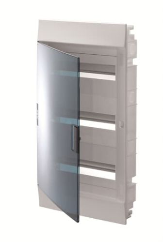 Picture of Süvistatav moodulkilp Mistral 36m(3x12). läbipaistva uksega IP41 PE/N latiga, ava 582x312x79mm, ABB 