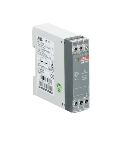 Picture of Pingekontrollirelee 3F, kadu/min/max. 1CO, 3x320-460VAC/185-265VAC, ABB 