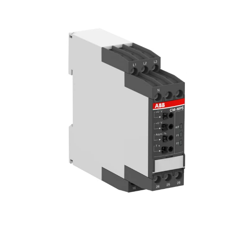 Picture of Pingekontrollirelee 3F+N, kadu/järjestus/asümmeetria/min/max., 2CO, viivitus, 180-280VAC, ABB 