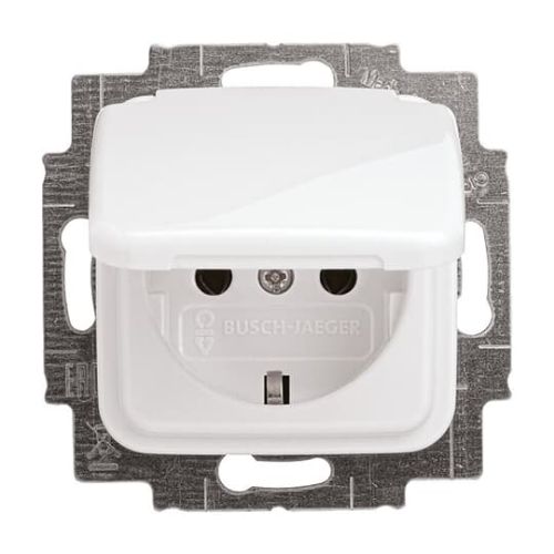 Picture of Pistikupesa1-ne, m-ga, kaanega Reflex, valge 