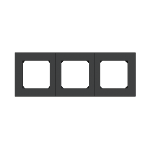 Picture of Raam 3-ne, antratsiit/must, IP20, LEVIT 