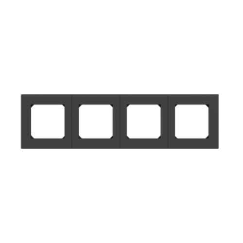 Picture of Raam 4-ne, antratsiit/must, IP20, LEVIT 