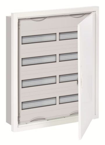 Picture of Süvistatav moodulkilp U42, 96m(4x2x12), IP31, valge, N/PE komplektis, 700x575x120mm, ABB 