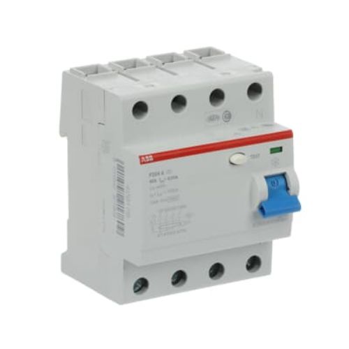 Picture of Rikkevoolukaitse F200 4P, 80A, 30mA, A, ABB 