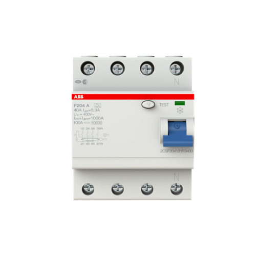 Picture of Rikkev.kaitse 4P,40A,300mA,A, ABB 